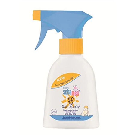 CEYLAN ADAM   Sebamed Baby Sun Çok Yönlü Koruyucu Güneş Spreyi 50SPF 200 ml