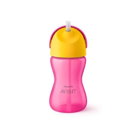 Mey İthalat®   Pipetli Bardak 300 ml Kız