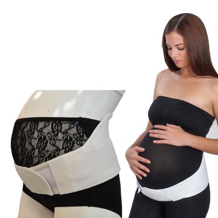 Mey İthalat®  Hamile ve Bel Destek Bandı 249 Beyaz