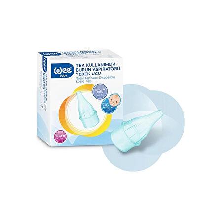 CEYLAN ADAM  Wee Baby Burun Aspiratörü Yedek Ucu 10'lu 163