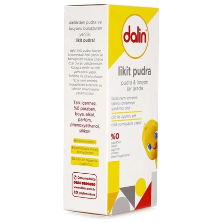 Mey İthalat®   Likid Bebek Pudrası 100 Gr