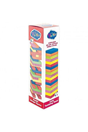 CEYLAN ADAM   PlayWood Ahşap Kutulu Denge Oyunu Renkli 310