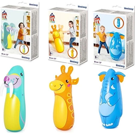 CEYLAN ADAM  Bestway Hayvan Figürlü Hacı Yatmaz 91 Cm 52152