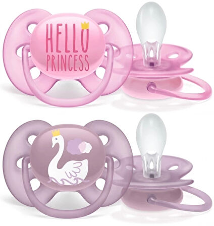 CEYLAN ADAM     Avent Ultra Soft Emzik 6-18 Ay Kız