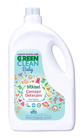 CEYLAN ADAM   Green Clean Bitkisel Çamaşır Deterjanı 2750 ml (55 Yıkama)