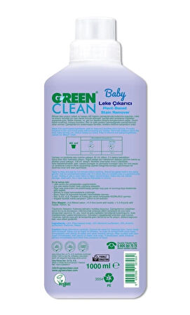 CEYLAN ADAM   Green Clean Baby Bitkisel Leke Çıkarıcı 1000 ml
