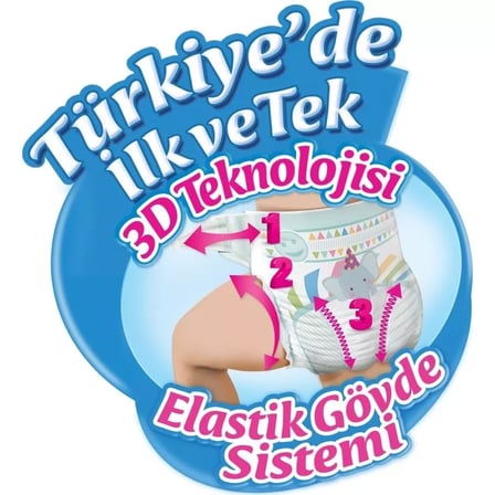 Mey İthalat®   Bebek Bezi Ultra Fırsat Paketi 4 Beden 7-14 Kg 100 Adet