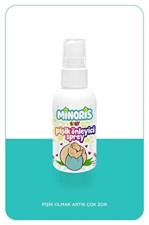 CEYLAN ADAM   Minoris Baby Organik Pişik Önleyici Sprey 100ml