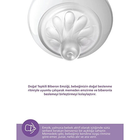 CEYLAN ADAM     Avent Doğal Tepkili Natural Response PP Biberon 260ml 1+ Ay