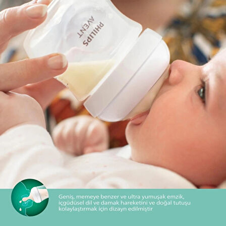 CEYLAN ADAM  Philips Avent Doğal Tepkili Natural Response Cam Biberon 120 ml 0+ Ay