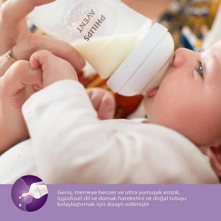 Mey İthalat®   Doğal Tepkili Natural Response 2'Li Biberon Emziği No:3 1+ Ay