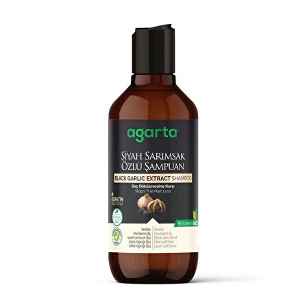 CEYLAN ADAM     Siyah Sarımsak Özlü Şampuan 400ml