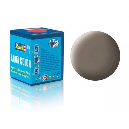 Mey İthalat® 87 - Aqua Color Earth Brown - Mat Boya- 18 ml