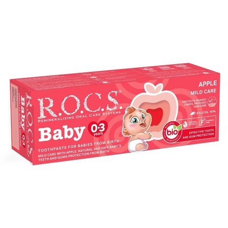 Mey İthalat®  .Baby Diş Macunu 0-3 Yaş 35 ml Elma