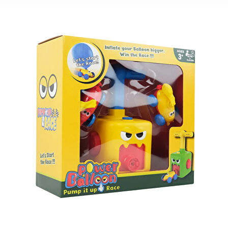 CEYLAN ADAM   Erdem Power Pompalı Balon Şişiren Fırlatıcılı Araba ER-410