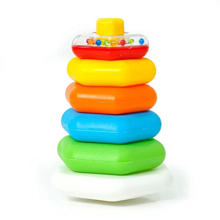 CEYLAN ADAM     Renkli Altıgen Halkalar Çıngıraklı AE-1510