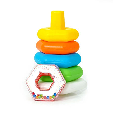 CEYLAN ADAM     Renkli Altıgen Halkalar Çıngıraklı AE-1510