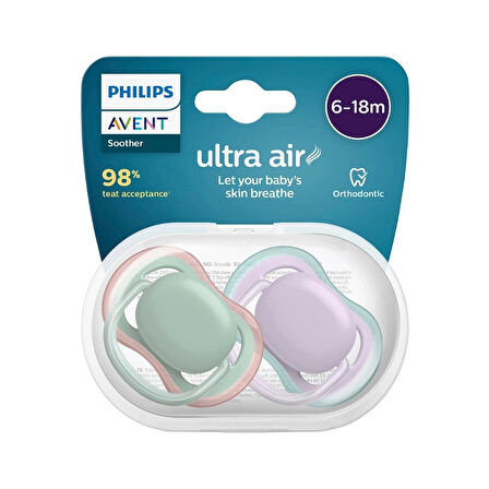 CEYLAN ADAM     Avent Ultra Air Emzik 6-18 Ay