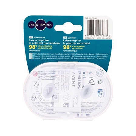 CEYLAN ADAM     Avent Ultra Air Emzik 6-18 Ay