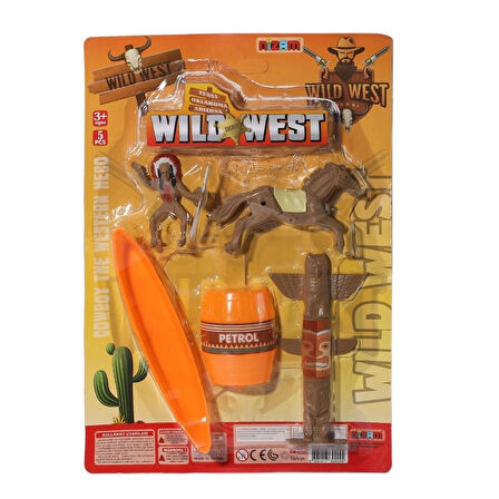 CEYLAN ADAM   NZM-424 Küçük Vahşi Batı Oyun Seti