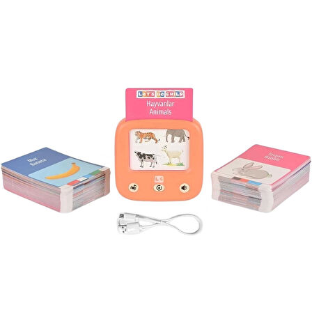 CEYLAN ADAM   LC Öğretici Türkçe İngilizce Konuşan Flash Kartlar 31050