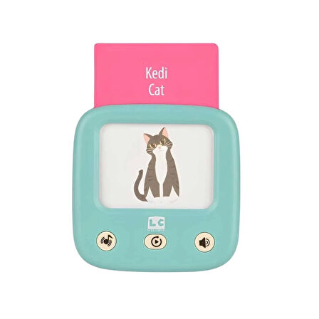 CEYLAN ADAM   LC Öğretici Türkçe İngilizce Konuşan Flash Kartlar 31050