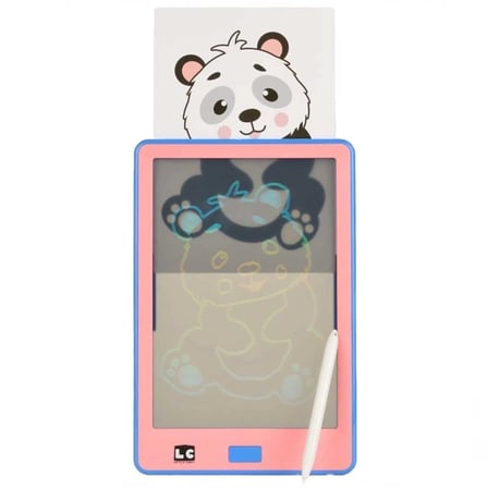 Mey İthalat  10 inch Şeffaf LCD Dijital 4 Adet Çizim Kartlı Tablet 31052