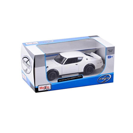 CEYLAN ADAM   MAY 31528 Maisto 1/24 1973 Nissan Skyline 2000GT-R KPGC110 -Necotoys