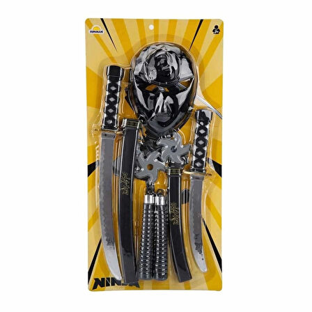 CEYLAN ADAM   Ninja Maske ve Kılıç Seti
