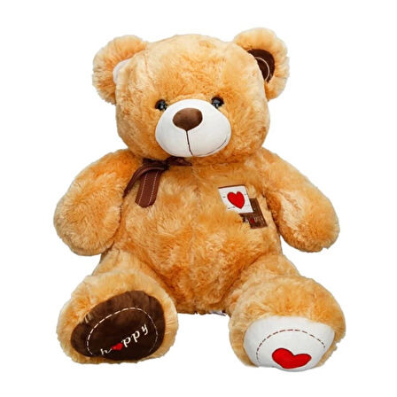 CEYLAN ADAM  Sunman Puffy Friends Kurdelalı Peluş Ayı