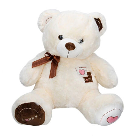 CEYLAN ADAM  Sunman Puffy Friends Kurdelalı Peluş Ayı