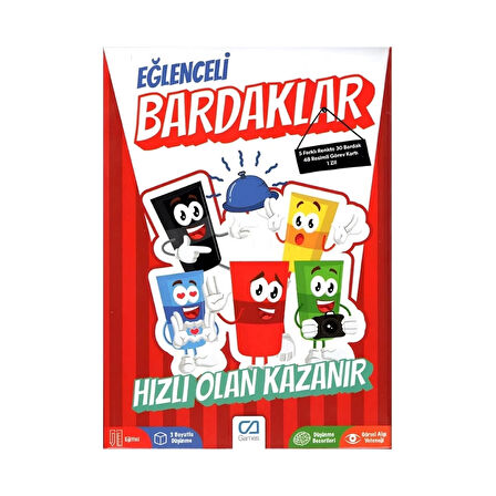 CEYLAN ADAM  Ca Games Eğlenceli Bardaklar 5185