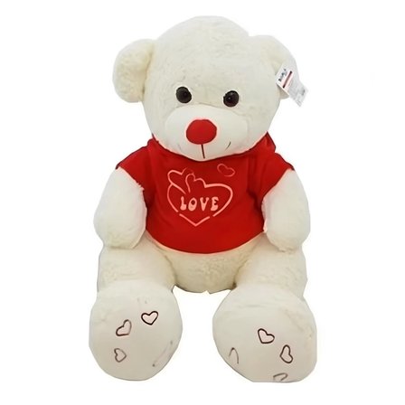 Mey İthalat® Toys Kapişonlu Ayı 80 cm