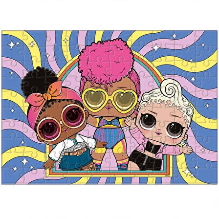 CEYLAN ADAM   LOL Surprise 100 Parça Puzzle