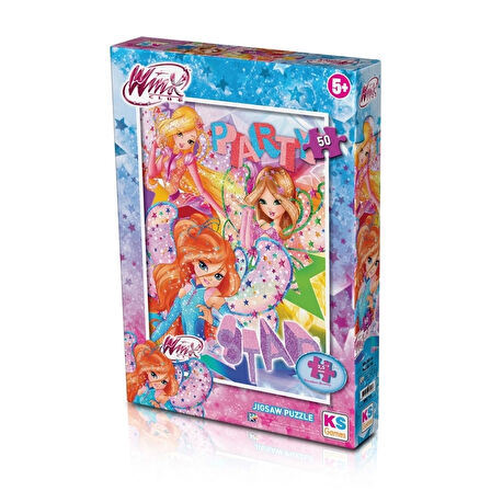 CEYLAN ADAM   KS Games Winx 50 Parça Puzzle