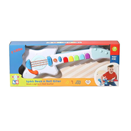 CEYLAN ADAM   Işıklı Müzikli ve Çok Fonksiyonlu Rock'n Roll Gitar