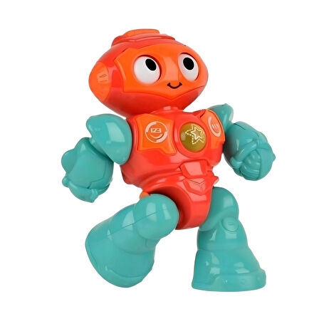 CEYLAN ADAM   Taklit Sesli Çok Fonksiyonlu Işıklı Mini Robot