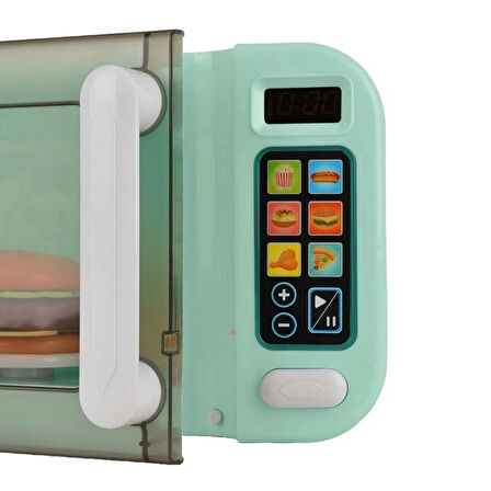 CEYLAN ADAM  Dokunmatik Ekranlı Işıklı ve Sesli Oyuncak Mikrodalga Fırın