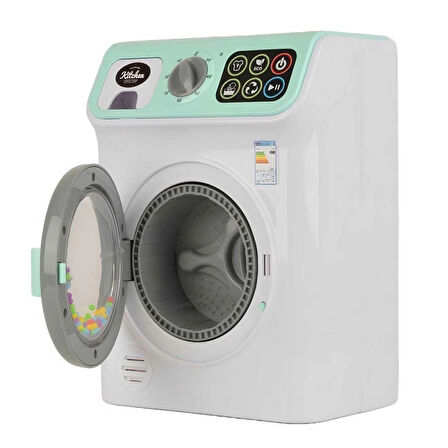 CEYLAN ADAM  Dokunmatik Ekranlı ve Sesli Oyuncak Çamaşır Makinesi