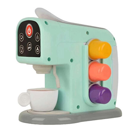 CEYLAN ADAM  Dokunmatik Ekranlı ve Sesli Oyuncak Kahve Makinesi