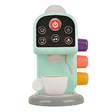 CEYLAN ADAM  Dokunmatik Ekranlı ve Sesli Oyuncak Kahve Makinesi
