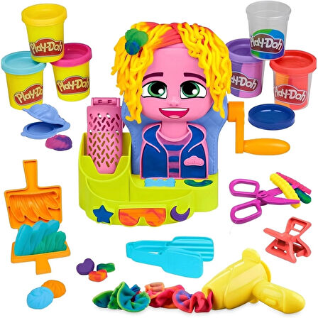 CEYLAN ADAM   Play-Doh Renkli Kuaför Salonu