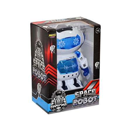 CEYLAN ADAM   Kutulu Yürüyen Sesli Işıklı Robot