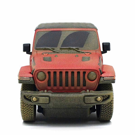 CEYLAN ADAM   1:24 Jeep Wrangler Rubicon Muddy Uzaktan Kumandalı Araba
