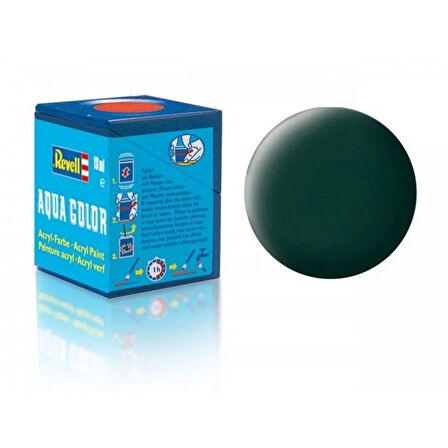 CEYLAN ADAM   Aqua Color Black Green - Mat Boya- 18 ml