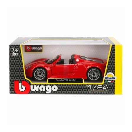 Mey İthalat 21076  1:24 Porsche 918 Spyder Model Araba -