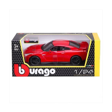 Mey İthalat  21082 Burago 1:24 Nissan GT-R 2017 Model Araba