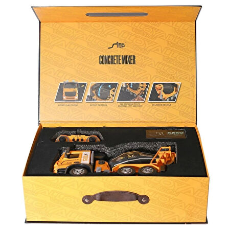 CEYLAN ADAM   HJ8001-1 Metal Kumandalı İş Makinesi -Gepettoys