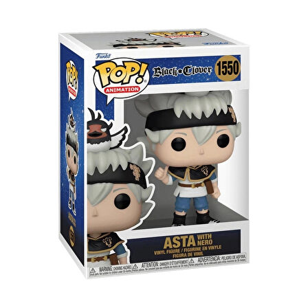 CEYLAN ADAM   Funko POP Animation: Black Clover - Asta with Nero