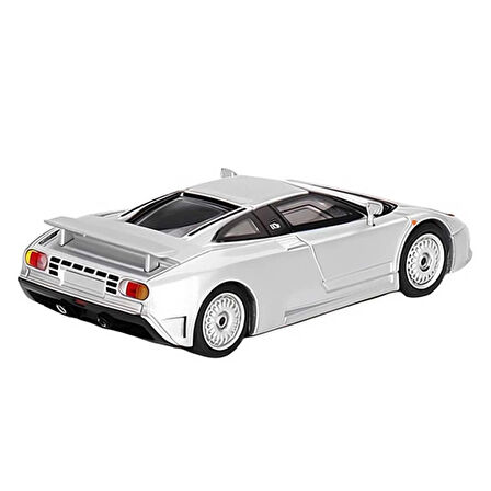 CEYLAN ADAM   Mini Gt 1:64 Bugatti EB110 GT Grigio Chiaro